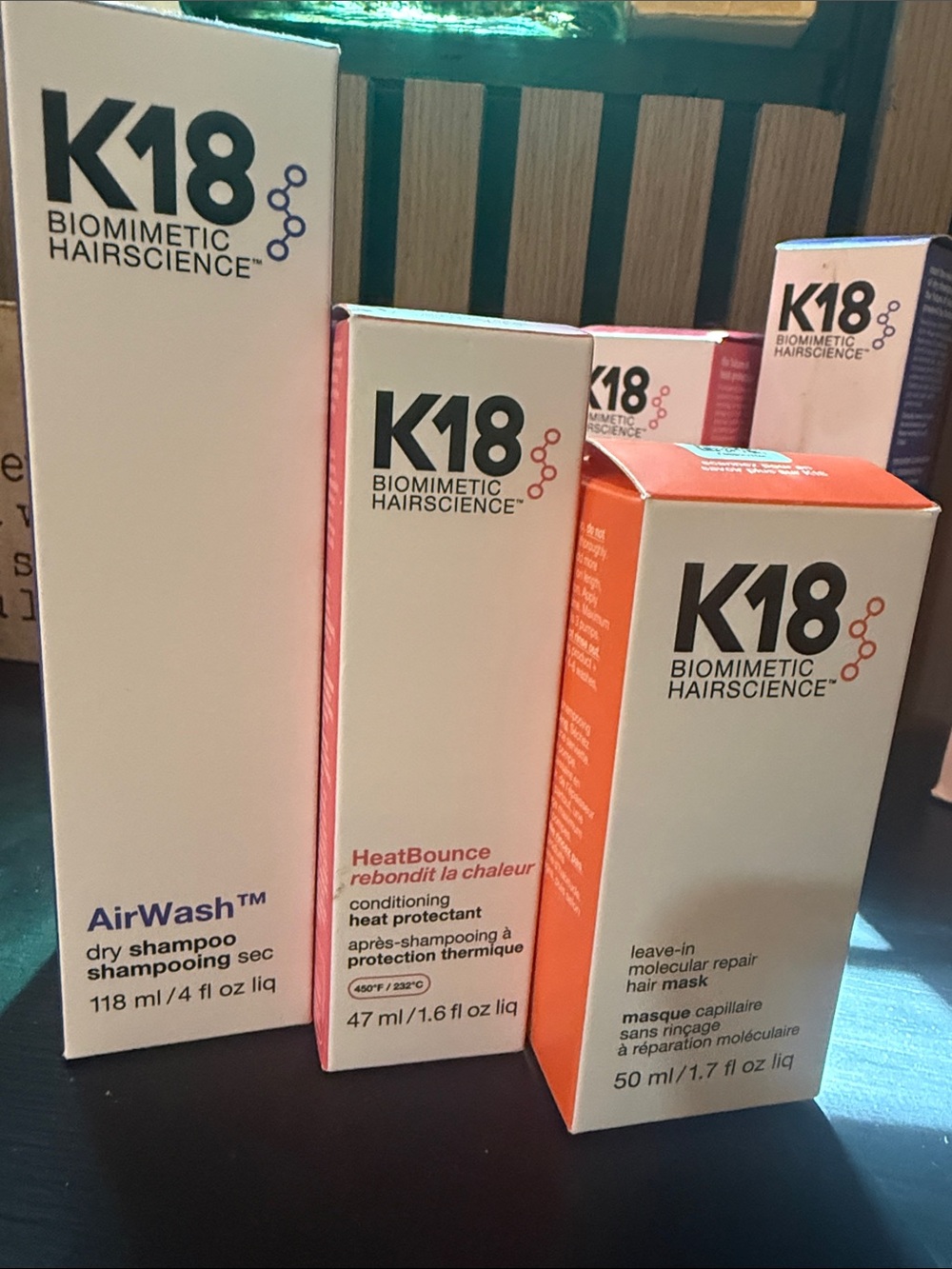 K18 BUNDLE AirWash/HeatBounce/Mask
